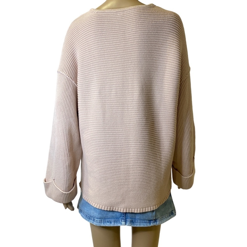 Free People La Brea V-Neck Sweater size S - Picture 5 of 5